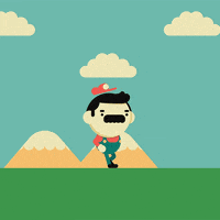 每日GIF(2021-03-11)的gif-Super Mario Jump GIF by Alberto Pozo