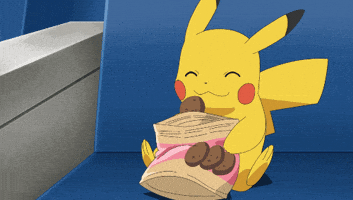 每日GIF(2021-03-14)的gif-Hungry Food GIF by Pokémon