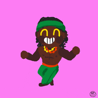 每日GIF(2021-03-14)的gif-Happy Dance GIF by JenChibi