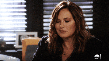 每日GIF(2021-03-14)的gif-Mariska Hargitay Sigh GIF by NBC