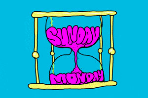 每日GIF(2021-03-15)的gif-Happy Sunday Monday GIF by GIPHY Studios Originals