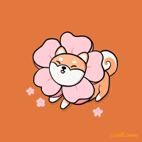 每日GIF(2021-03-16)的gif-Happy Shiba Inu GIF by Stefanie Shank