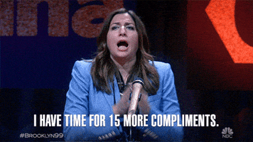 每日GIF(2021-03-18)的gif-Compliment Me Chelsea Peretti GIF by Brooklyn Nine-Nine