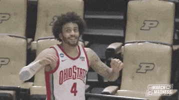 每日GIF(2021-03-20)的gif-Oh No Oops GIF by NCAA March Madness