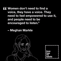 每日GIF(2021-03-20)的gif-Meghan Markle Womens History Month GIF by Love Has No Labels