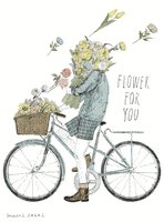 每日GIF(2021-03-21)的gif-Illustration Flower GIF by Maori Sakai