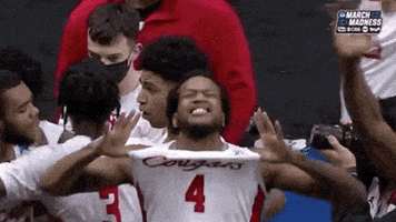 每日GIF(2021-03-22)的gif-Lets Go Sport GIF by NCAA March Madness