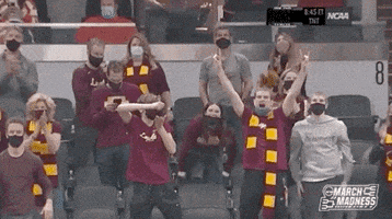 每日GIF(2021-03-22)的gif-Second Round Reaction GIF by NCAA March Madness