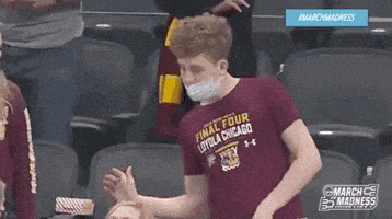 每日GIF(2021-03-22)的gif-Ncaa Basketball Sport GIF by NCAA March Madness