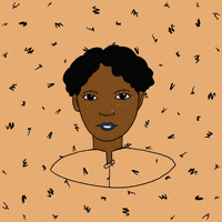 每日GIF(2021-03-22)的gif-Black Girls Wow GIF by AuroraDraws