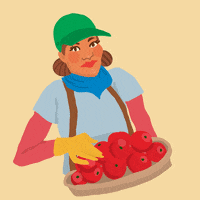 每日GIF(2021-03-23)的gif-Food Fruit GIF by Denyse®