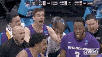 每日GIF(2021-03-23)的gif-Excited College Sports GIF by NCAA March Madness