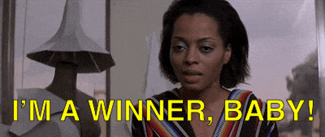 每日GIF(2021-03-27)的gif-Diana Ross Win GIF