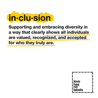 每日GIF(2021-03-27)的gif-Diversity Inclusion GIF by Love Has No Labels