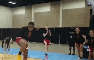 每日GIF(2021-03-28)的gif-Happy Womens Basketball GIF by NCAA Championships