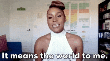 每日GIF(2021-03-28)的gif-Issa Rae Naacp GIF by BET