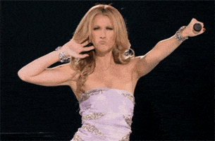 每日GIF(2021-03-31)的gif-Celine Dion Listening GIF