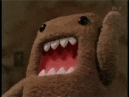 每日GIF(2021-04-02)的gif-Domo-Kun Love GIF