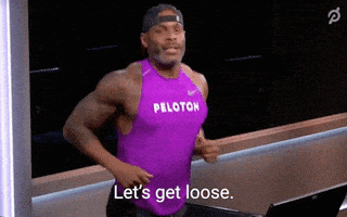 每日GIF(2021-04-03)的gif-Warm Up Running GIF by Peloton