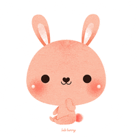 每日GIF(2021-04-04)的gif-Have A Nice Day Hello GIF by Luli Bunny