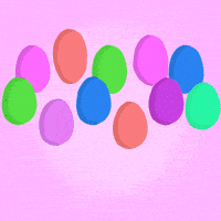 每日GIF(2021-04-05)的gif-Easter Eggs Holiday GIF by Hello All