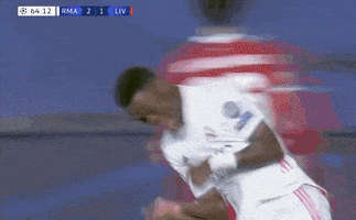 每日GIF(2021-04-07)的gif-Real Madrid Finger Guns GIF by UEFA