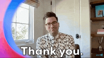 每日GIF(2021-04-13)的gif-Dan Levy Thank You GIF by Glaad