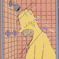 每日GIF(2021-04-14)的gif-Relaxing Homer Simpson GIF