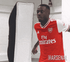 每日GIF(2021-04-16)的gif-Nicolas Pepe Yes GIF by Arsenal