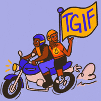 每日GIF(2021-04-17)的gif-Good Vibes Friday GIF by Hello All