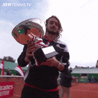 每日GIF(2021-04-19)的gif-Happy Hi Five GIF by Tennis TV