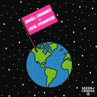 每日GIF(2021-04-20)的gif-Global Warming Space GIF by Seeds Of Change