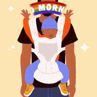 每日GIF(2021-04-20)的gif-Happy Good Morning GIF by Hello All