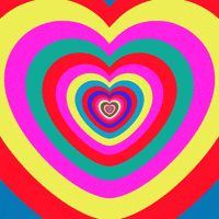 每日GIF(2021-04-21)的gif-I Love You Hearts GIF by Feliks Tomasz Konczakowski
