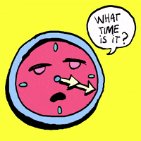每日GIF(2021-04-21)的gif-Running Late Alarm Clock GIF by GIPHY Studios Originals