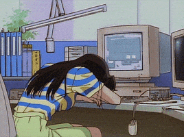 每日GIF(2021-04-22)的gif-Tired Jet Lag GIF