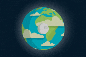 每日GIF(2021-04-23)的gif-Outer Space Animation GIF by Cat Chmaj