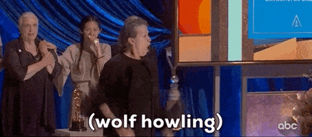 每日GIF(2021-04-27)的gif-Howling Frances Mcdormand GIF by The Academy Awards