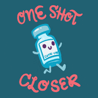 每日GIF(2021-04-29)的gif-Get The Shot Vaccine GIF by Nate Bear