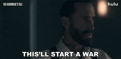 每日GIF(2021-04-29)的gif-Alexis Bledel Thehandmaidstale GIF by HULU