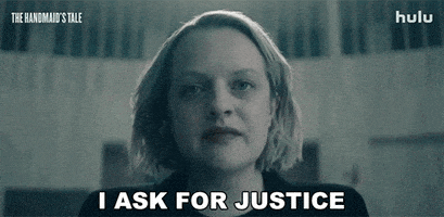 每日GIF(2021-04-29)的gif-Alexis Bledel Thehandmaidstale GIF by HULU