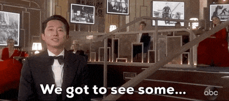 每日GIF(2021-05-03)的gif-Steven Yeun Oscars GIF by The Academy Awards
