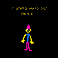 每日GIF(2021-05-05)的gif-Star Wars Domitille Collardey GIF by GIPHY Studios Originals
