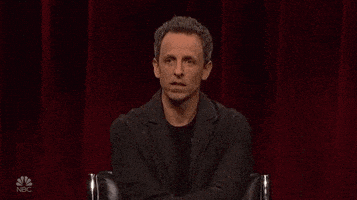 每日GIF(2021-05-11)的gif-Seth Meyers No GIF by Saturday Night Live