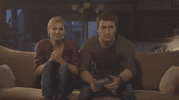 每日GIF(2021-05-12)的gif-Nathan Drake Playstation GIF