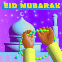 每日GIF(2021-05-13)的gif-Eid Al Adha Ramadan GIF by Hello All