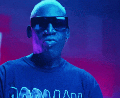 每日GIF(2021-05-14)的gif-Dennis Rodman GIF by A$AP Ferg