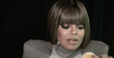 每日GIF(2021-05-17)的gif-Janet Jackson Eating GIF