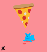 每日GIF(2021-05-17)的gif-Dog Pizza GIF by Parazitte
