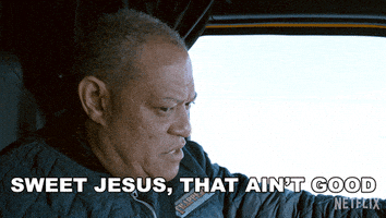 每日GIF(2021-05-20)的gif-Laurence Fishburne Sweet Jesus GIF by NETFLIX